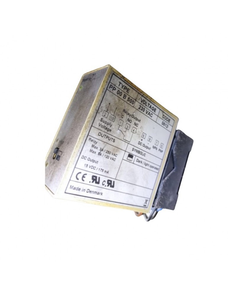 TEPP00B500 AMPLIFICADOR FUENTE ALIMENTACIÓN FOTOCÉLULA TELCO 15V SALIDA RELE 220V