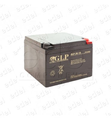 MVW12260 BATTERIE 12V 26Ah + ÉCOTAXE 175X165X125mm 9.3K F3M5 (OTIS)