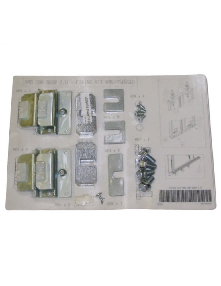 KIT DESLIZADERA KONE AMD 2.0 P.CABINA (4 UND.)