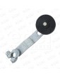 03.103.038-C BRAZO / BIELA CURVA CERRADURA GERVALL 103 ROLDANA 40 MM
