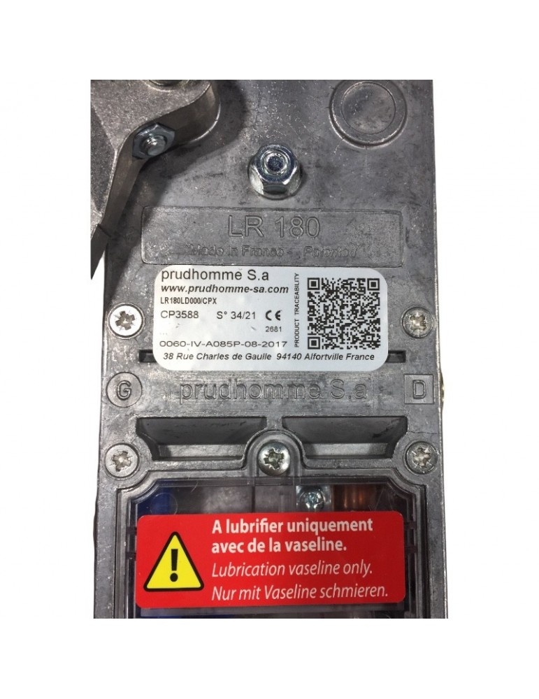 CERRADURA PRUDHOMME ACC.LATERAL LR180LD000/CPX