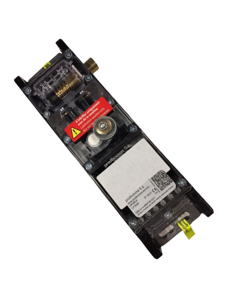 LR128LD CERRADURA PRUDHOMME ACCIONAMIENTO LATERAL LR128 DERECHA CON CONTACTO