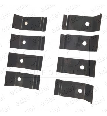 AMI-GL00.S0000 ENSEMBLE CLIPS MIRILLA PORTE BATTANTE MODÈLE FERMATOR GLOBAL ( 8 U. )
