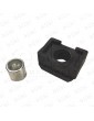 CONJ.TOPE GOMA FMTOR.PLACA PORTA RUEDAS 20X30MM