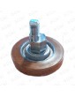 RODADERA 125X30 EXCENTRICA CON TORNILLO EXAG.30