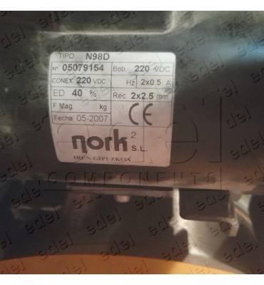 BOBINA DE FRENO COMAQ KRON NORK N98D 220V