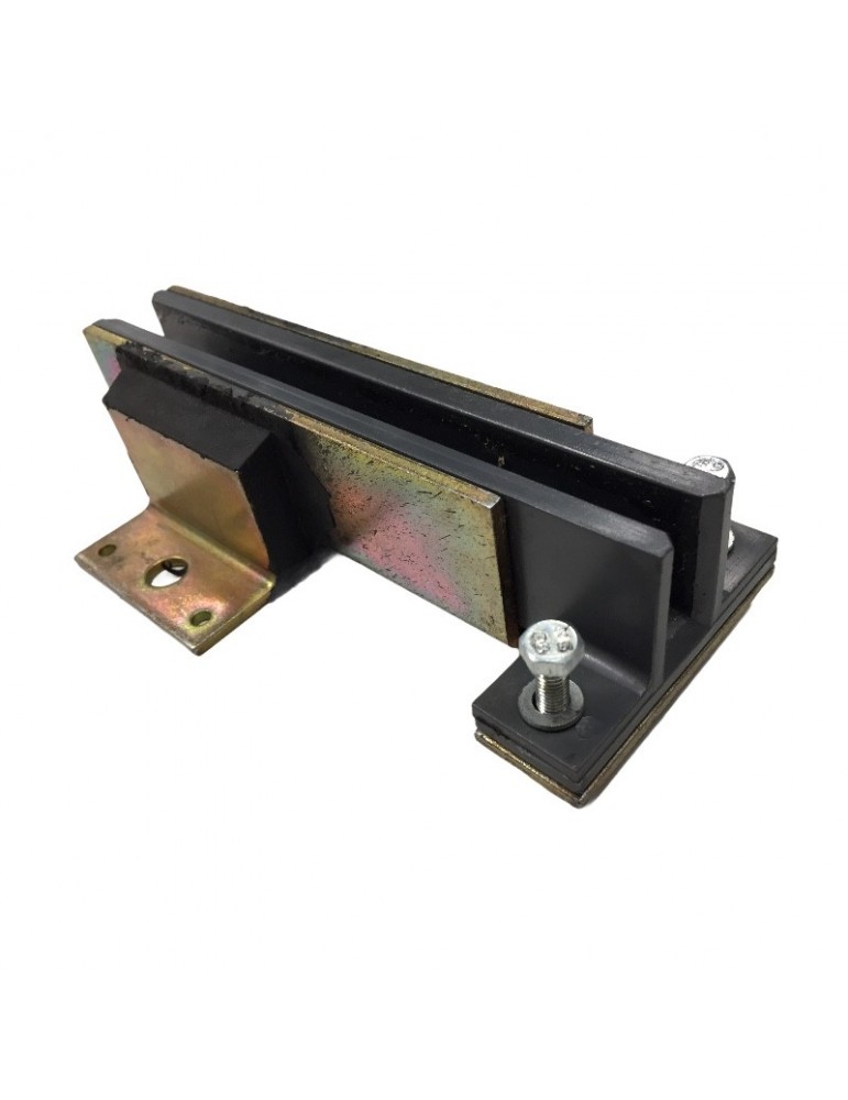 SOPORTE CON GUIADOR OTIS GUIA 8MM EN T (ORIGINAL)