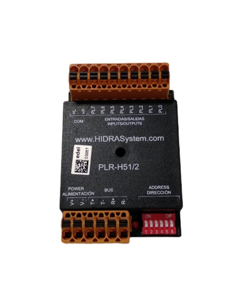 PLR- 8 INPUT/OUPUT MÓDULO REMOTO SILVA HIDRA