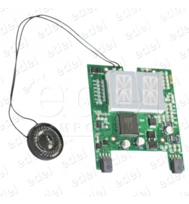 PLACA DISPLAY OTIS SEGMENTOS HPI 15