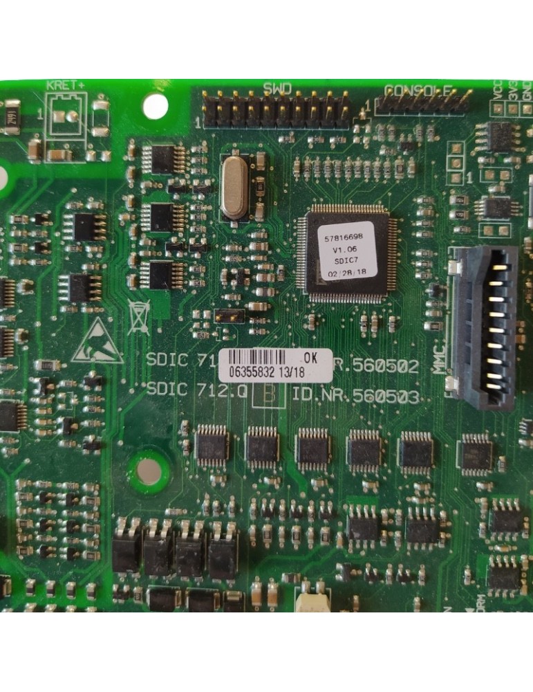 560503 PLACA SCHINDLER SDIC 712.Q