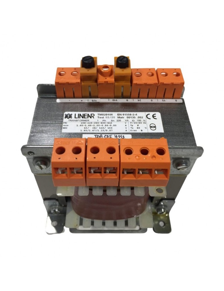 TEA235H113 / TDA235H113 TRANSFORMADOR OTIS MONOFÁSICO 220VA ( REEMPLAZA A TCA235H11 )