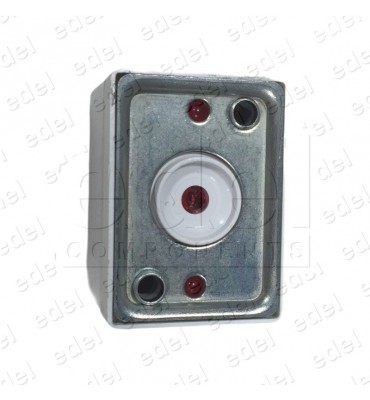SQ3L-A/I CUERPO PULSADOR SQ 3 LUMINOSOS INDEPENDIENTES ROJO 24V 1 CONTACTO