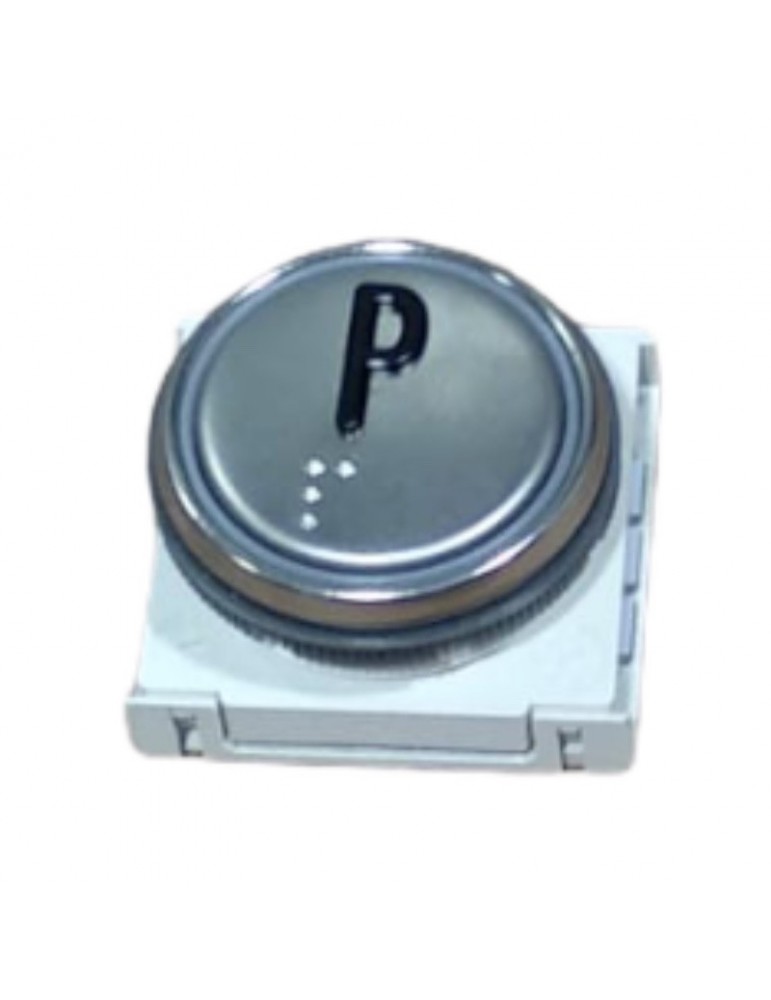 BMSVL34MR.00 P PUSH BUTTON DMG BM MACRO RED LIGHT INOX P