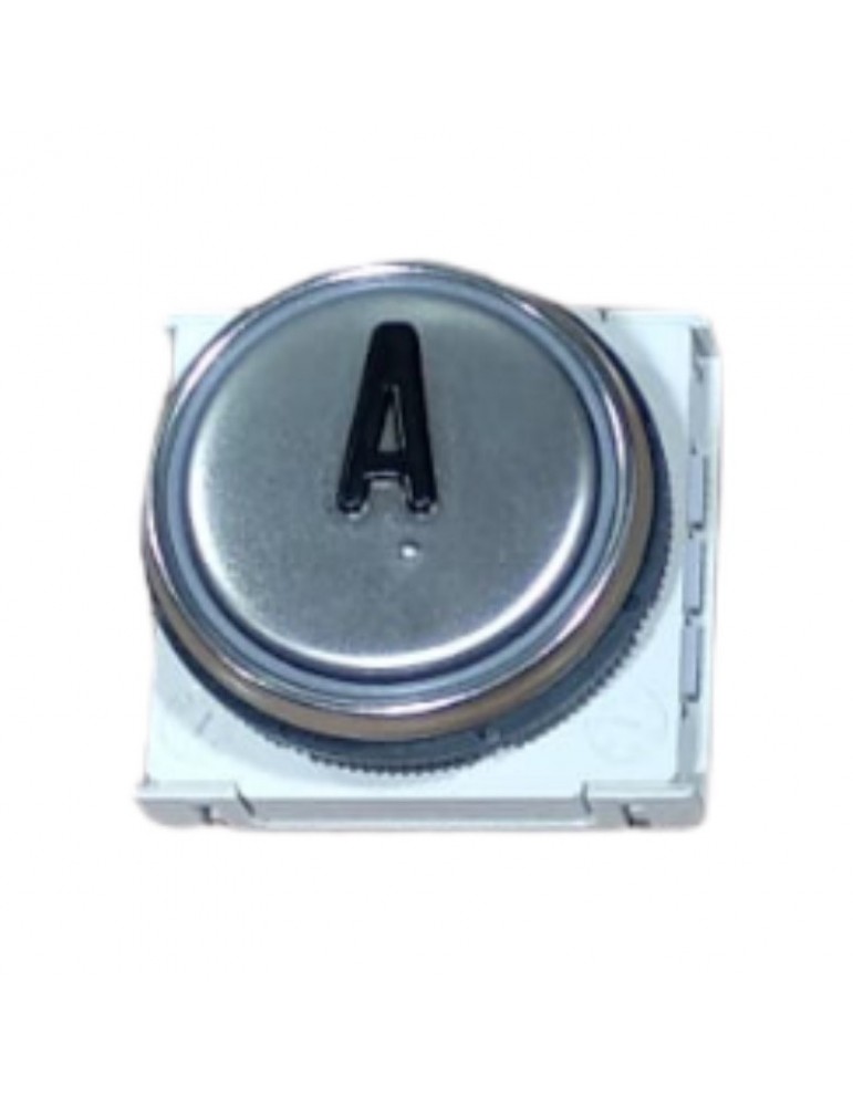 BMSVL34MR.00 A PUSH BUTTON DMG BM MACRO RED LIGHT INOX A