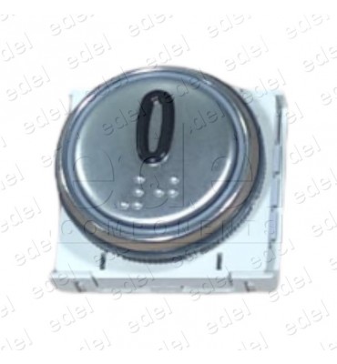 BMSVL34MR.00 0 BOUTON DMG BM MACRO  LUM. ROUGE INOX 0