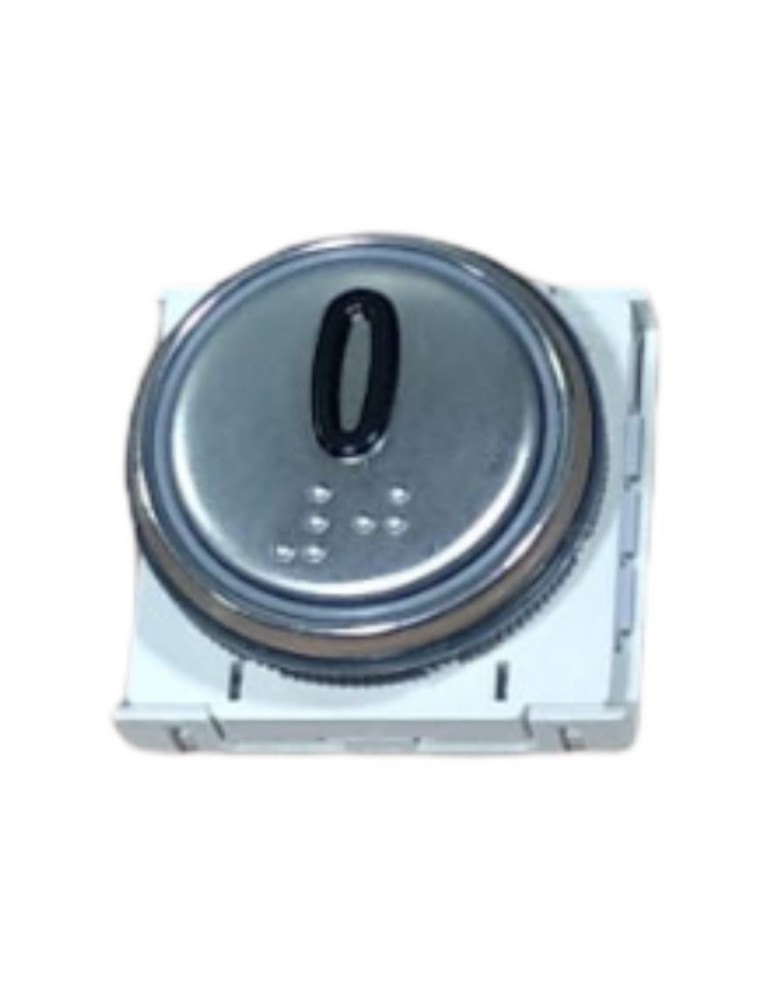 BMSVL34MR.00 0 PULSADOR DMG BM MACRO LUMINOSO ROJO INOX 0