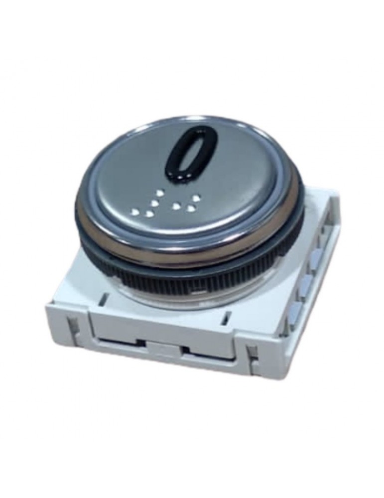 BMSVL34MR.00 0 PULSADOR DMG BM MACRO LUMINOSO ROJO INOX 0