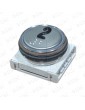 BMSVL34MR.00 2 BOUTON DMG BM MACRO  LUM. ROUGE INOX 2