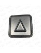 BOUTON SCHAEFER MT 42  SANS BRAILLE ROUGE INOX  FLÊCHE MONTÉE