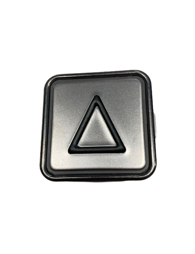 BOUTON SCHAEFER MT 42  SANS BRAILLE ROUGE INOX  FLÊCHE MONTÉE