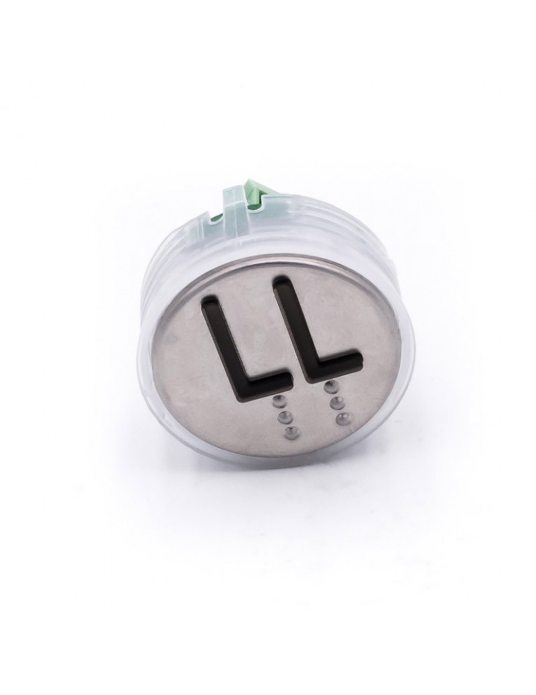 PUSH BUTTON VEGA VENUS  RED LIGHT 12/24V LL