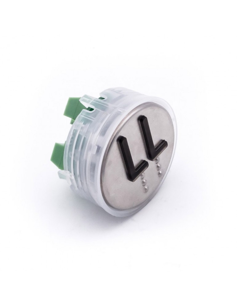 PUSH BUTTON VEGA VENUS  RED LIGHT 12/24V LL