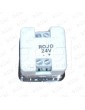 PLC.S/I.24V. PUSH BUTTON IRIMAR CHROME 1NO LIGHT. 24V  RED "S/I"