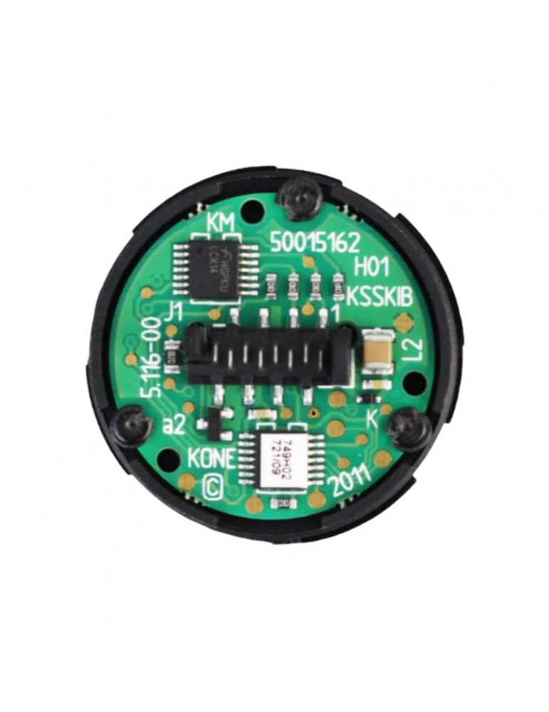 KM857782G10 PULSADOR KONE MONOSPACE AMBAR (ABRE PUERTAS)