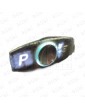 FAA396J999/L/P/B CARATULA OTIS 2000 CROMADA CON BRAILLE (P) MANO IZQUIERDA