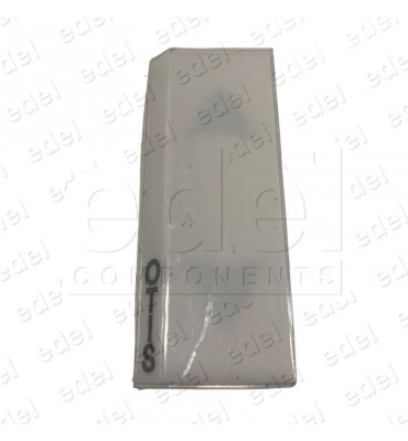 TXFO323AM150 CARATULA PULSADOR OTIS LM LARGO VERTICAL  CON LOGO IZQUIERDO  CON FLECHAS