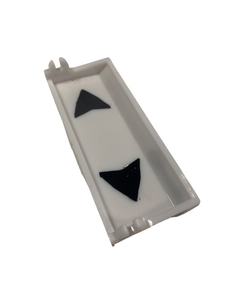 TXFO323AM150 CARATULA PULSADOR OTIS LM LARGO VERTICAL  CON LOGO IZQUIERDO  CON FLECHAS