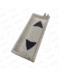TXFO323AM151 CARATULA PULSADOR OTIS LM LARGO VERTICAL  CON LOGO DERECHO CON FLECHAS