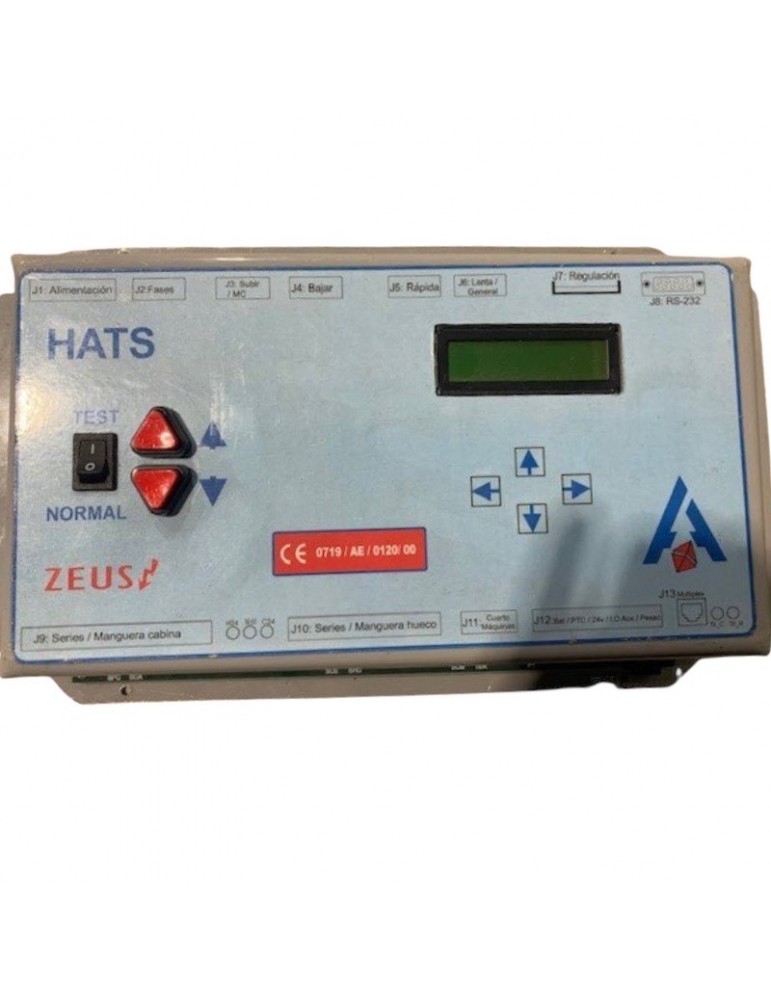 PLACA PRINCIPAL ZEUS TCM HATS CON CARCASA + CONSOLA + MEMORIAS