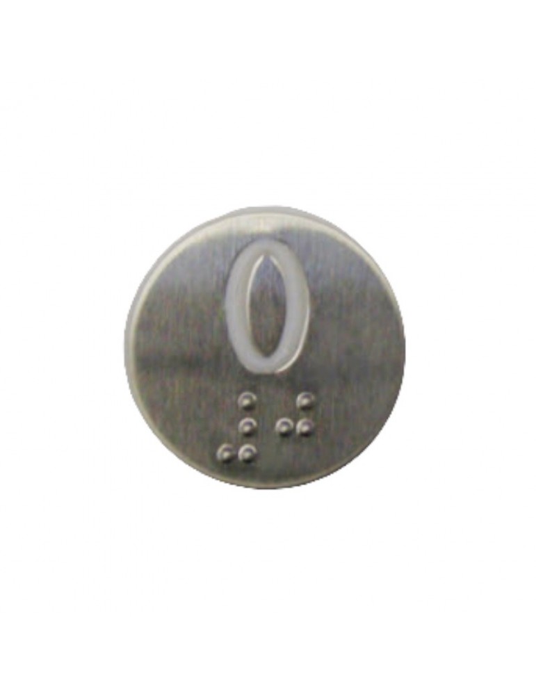 KM870824G000 CHICKLET PUSH BUTTON KONE BRAILLE (0)