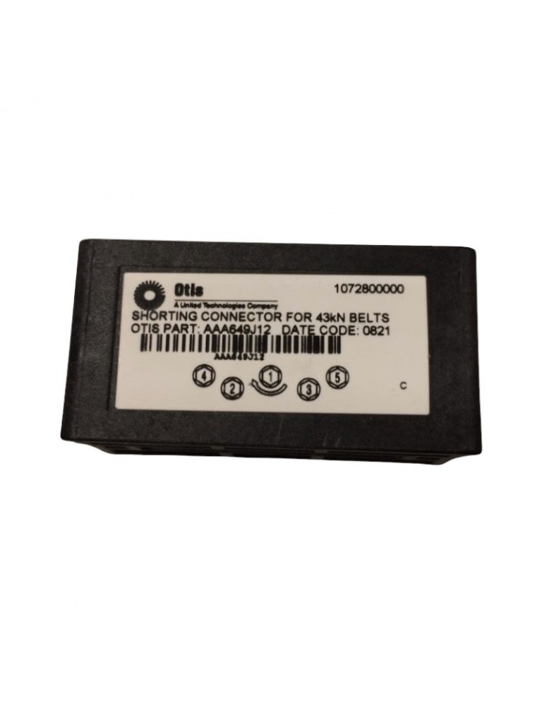 AAA649J12 CONECTOR OTIS MONITOREO MRL PULSE CORREAS