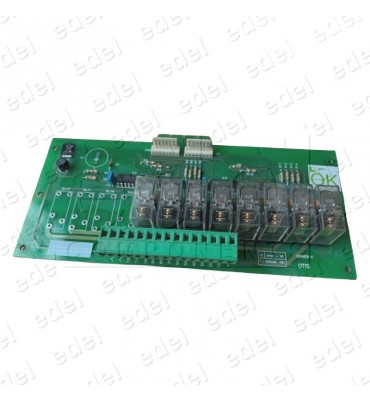 PLACA OTIS DRIVER C 8 PARADAS