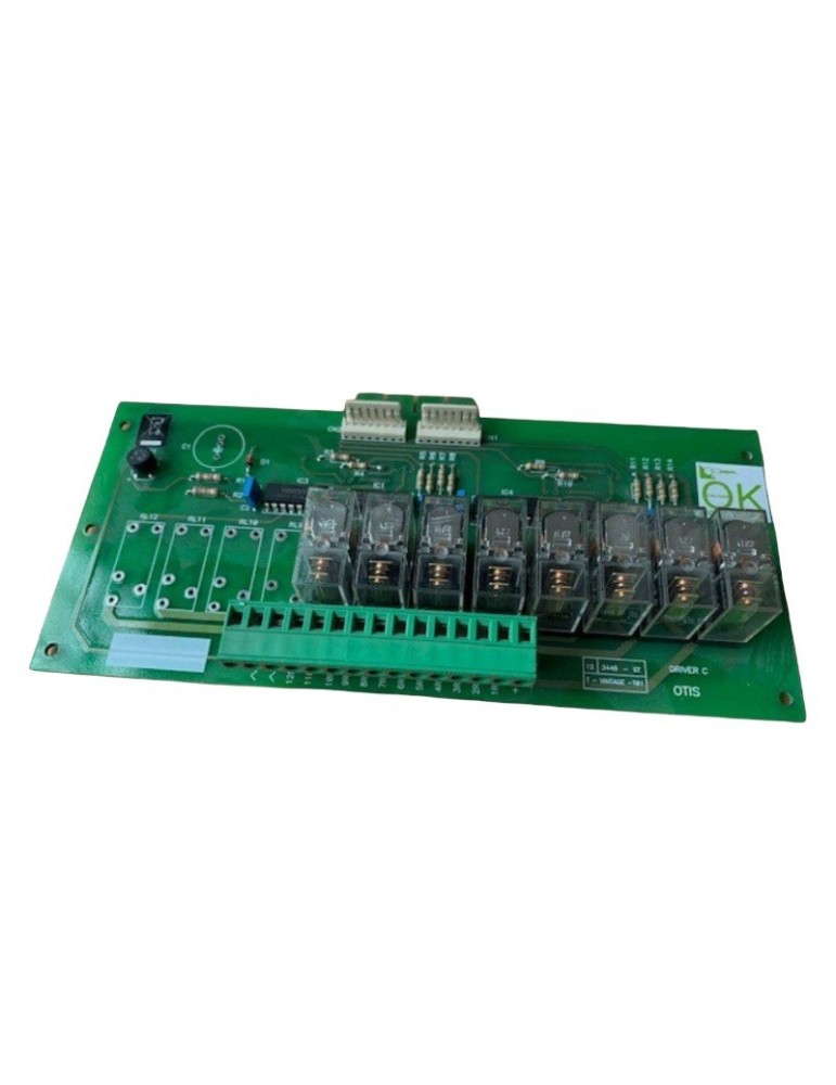PLACA OTIS DRIVER C 8 PARADAS