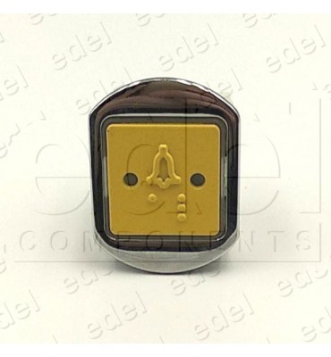 PULSADOR LIFT DOBLE LED 12/24V OVALADO ( ALARMA )