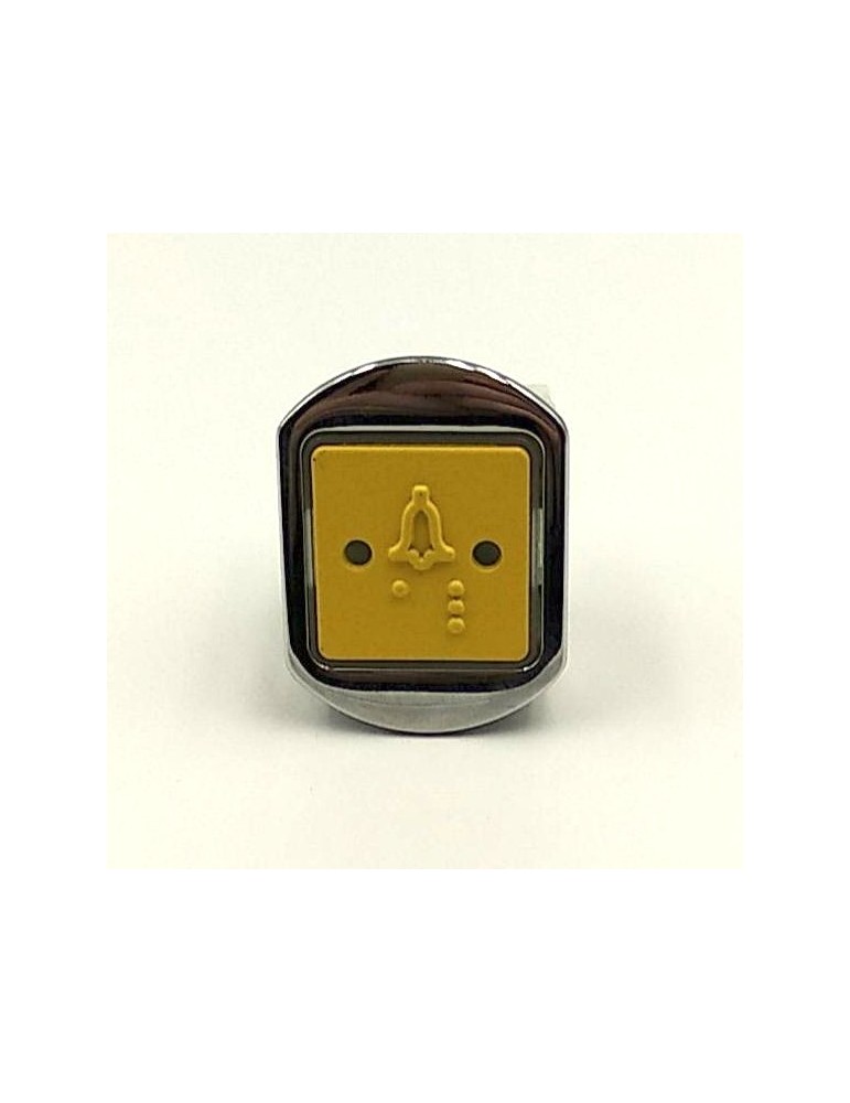 PULSADOR LIFT DOBLE LED 12/24V OVALADO ( ALARMA )
