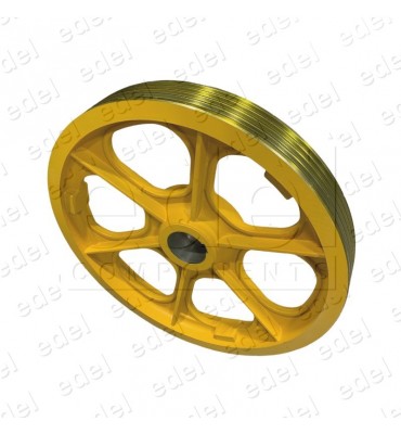 T0260AK2 POLEA MÁQUINA OTIS 160VAT 13VTR 575x4x10 MM