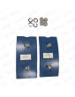 TOC5048B1 ZAPATAS DE FRENO OTIS 13VTR/160VAT KIT 2 UNIDADES A176MM