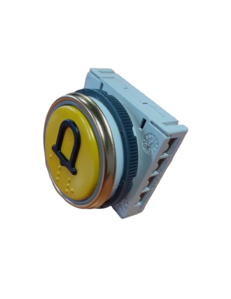BMSAL44MR.00 ALR BOUTON DMG BM MACRO 2NO 1NC 24V ROUGE INOX ALARME
