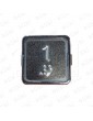 PULSADOR ELMI RP42 GRAFITO BRAILLE LED ROJO 24V (1)