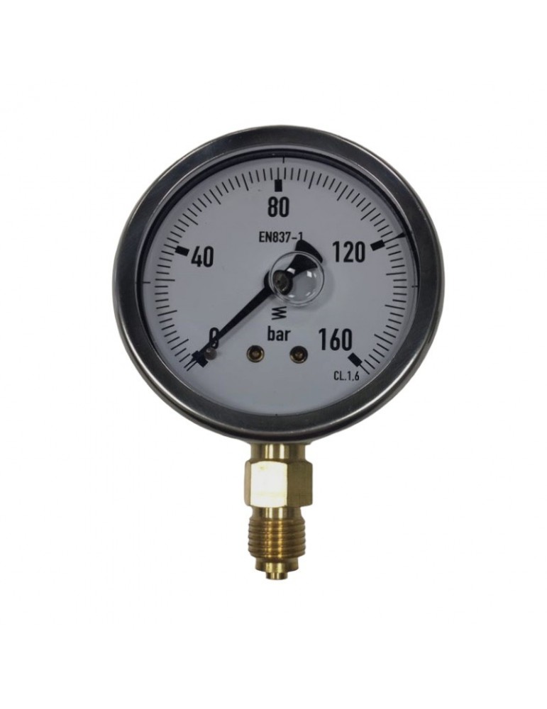 MANOMETER D-63 160 VERTICAL 1/4