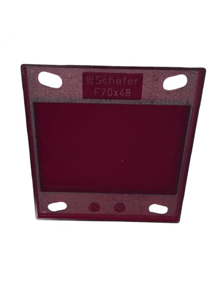VISOR LENTE VENTANA DISPLAY ROJO SCHAEFFER F7048/3