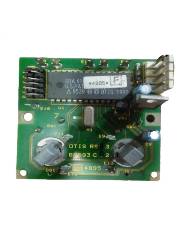 PLACA OTIS ESCALERA RS23