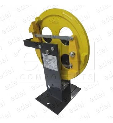 10.062.0,70LIMITADOR GERVALL 300MM POLEA SIMPLE ENCLAVAMIENTO BAJADA VELOCIDAD NOMINAL 0,70 M/S ENCLAVAMIENTO 1.05M/S