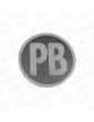 KM804340G153 CARATULA PULSADOR BLANCA KONE MONOSPACE CORTA (PB)